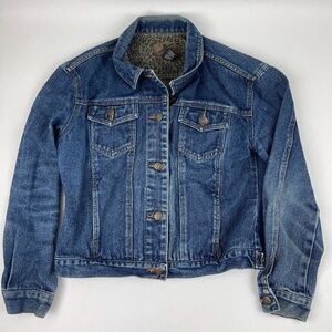 XtremeAir Blues Jean Jacket Womens Large Blue Buttons